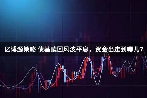 亿博源策略 债基赎回风波平息，资金出走到哪儿？